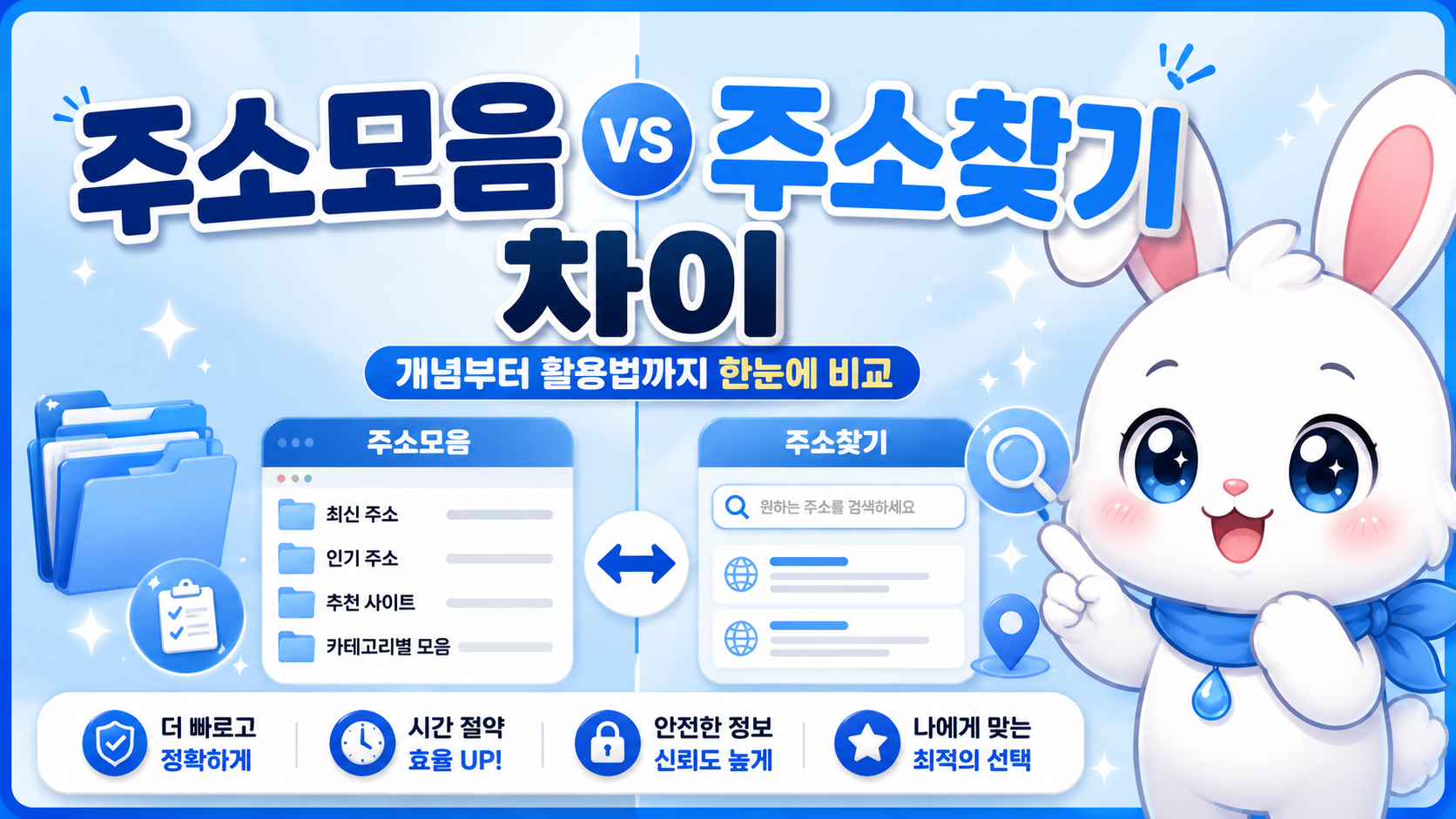 주소모음과 주소찾기 차이점을 설명하는 빠링 최신주소 가이드